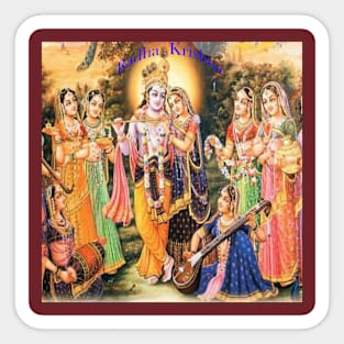 krishna Sticker